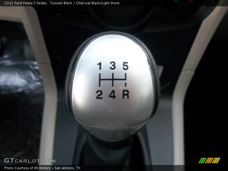 Tuxedo Black / Charcoal Black/Light Stone 2013 Ford Fiesta S Sedan