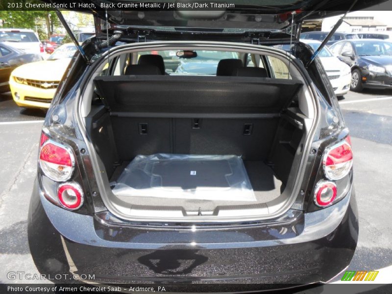 Black Granite Metallic / Jet Black/Dark Titanium 2013 Chevrolet Sonic LT Hatch