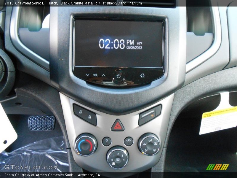 Black Granite Metallic / Jet Black/Dark Titanium 2013 Chevrolet Sonic LT Hatch
