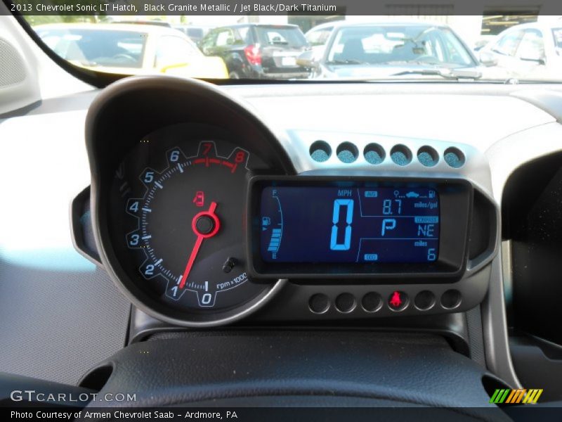 Black Granite Metallic / Jet Black/Dark Titanium 2013 Chevrolet Sonic LT Hatch