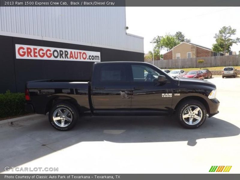 Black / Black/Diesel Gray 2013 Ram 1500 Express Crew Cab