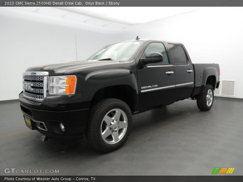 Onyx Black / Ebony 2013 GMC Sierra 2500HD Denali Crew Cab