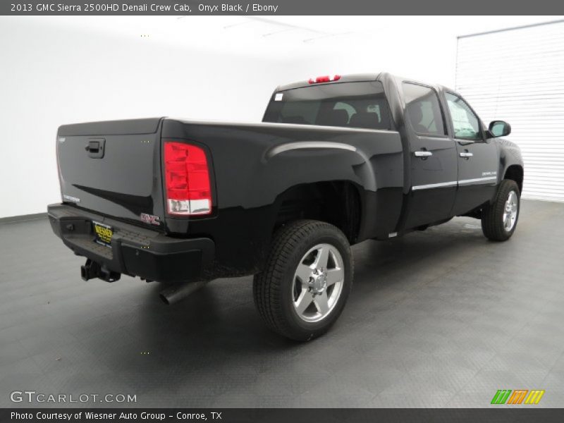 Onyx Black / Ebony 2013 GMC Sierra 2500HD Denali Crew Cab