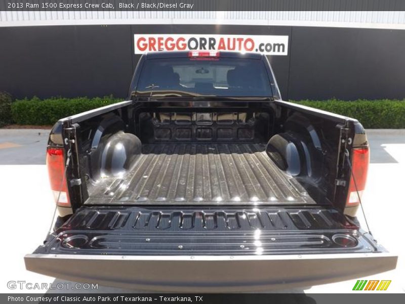 Black / Black/Diesel Gray 2013 Ram 1500 Express Crew Cab