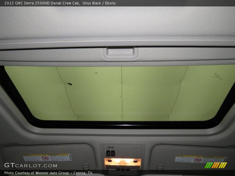 Onyx Black / Ebony 2013 GMC Sierra 2500HD Denali Crew Cab