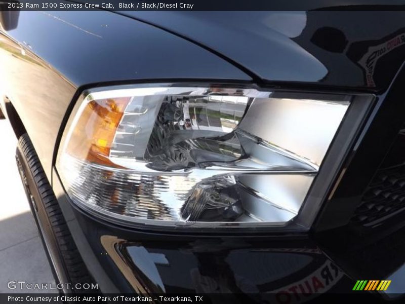 Black / Black/Diesel Gray 2013 Ram 1500 Express Crew Cab
