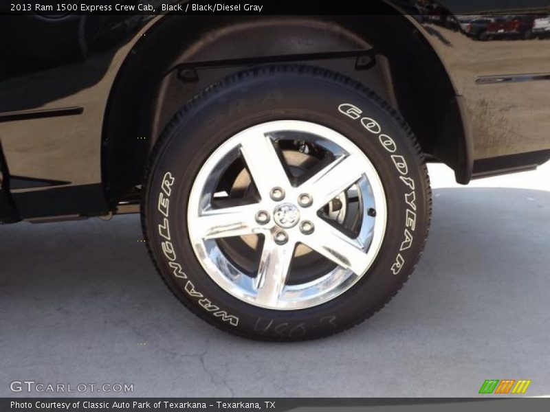 Black / Black/Diesel Gray 2013 Ram 1500 Express Crew Cab