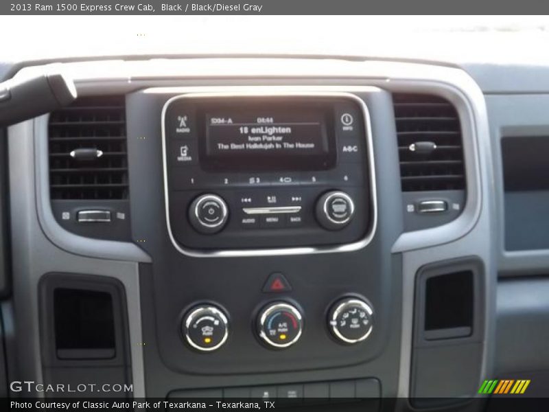 Black / Black/Diesel Gray 2013 Ram 1500 Express Crew Cab