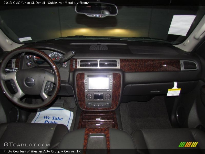 Quicksilver Metallic / Ebony 2013 GMC Yukon XL Denali
