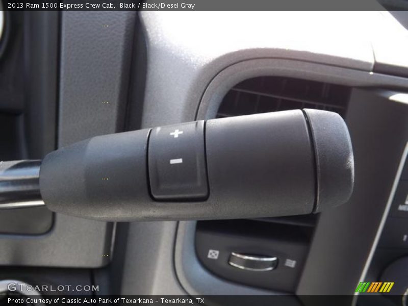 Black / Black/Diesel Gray 2013 Ram 1500 Express Crew Cab