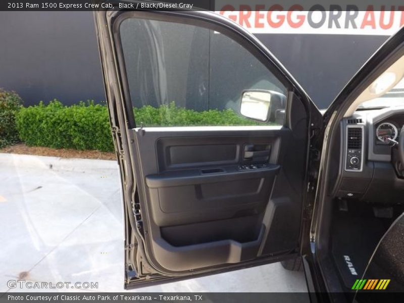 Black / Black/Diesel Gray 2013 Ram 1500 Express Crew Cab