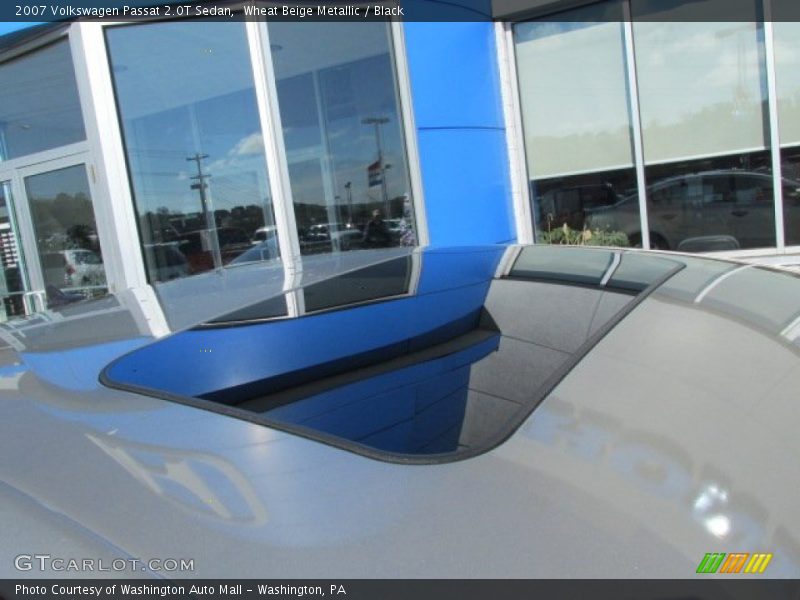 Wheat Beige Metallic / Black 2007 Volkswagen Passat 2.0T Sedan