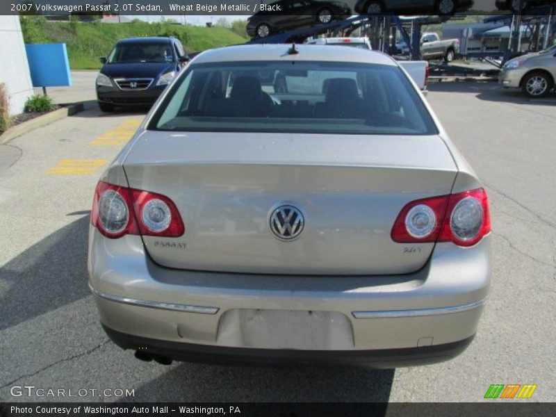 Wheat Beige Metallic / Black 2007 Volkswagen Passat 2.0T Sedan