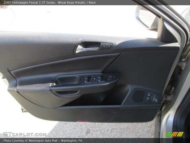 Wheat Beige Metallic / Black 2007 Volkswagen Passat 2.0T Sedan