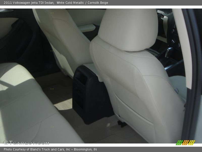 White Gold Metallic / Cornsilk Beige 2011 Volkswagen Jetta TDI Sedan