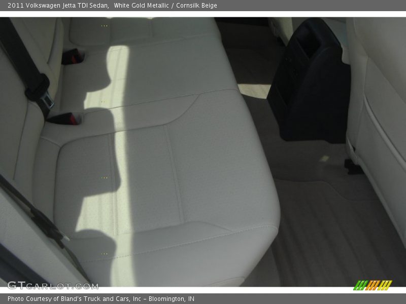 White Gold Metallic / Cornsilk Beige 2011 Volkswagen Jetta TDI Sedan