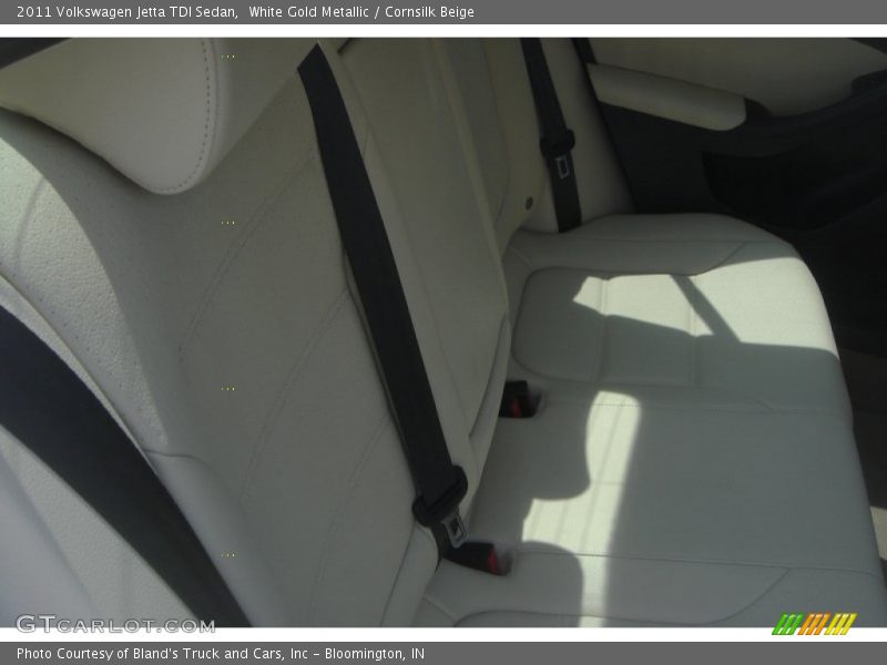 White Gold Metallic / Cornsilk Beige 2011 Volkswagen Jetta TDI Sedan