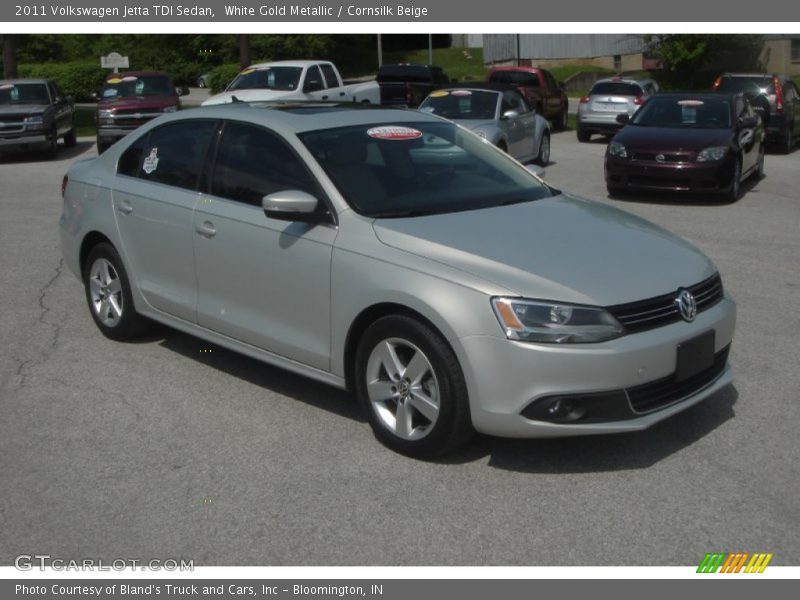 Front 3/4 View of 2011 Jetta TDI Sedan
