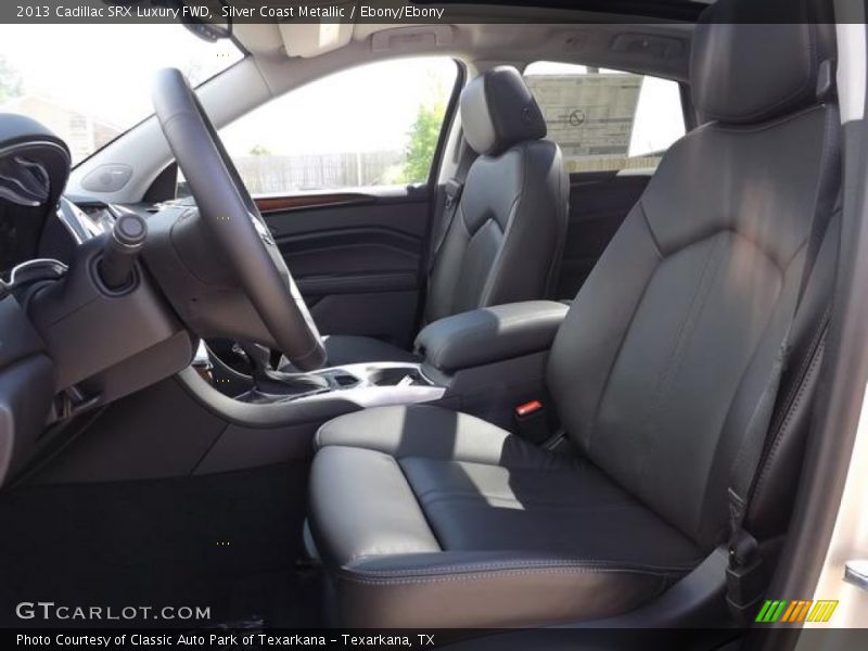 Silver Coast Metallic / Ebony/Ebony 2013 Cadillac SRX Luxury FWD