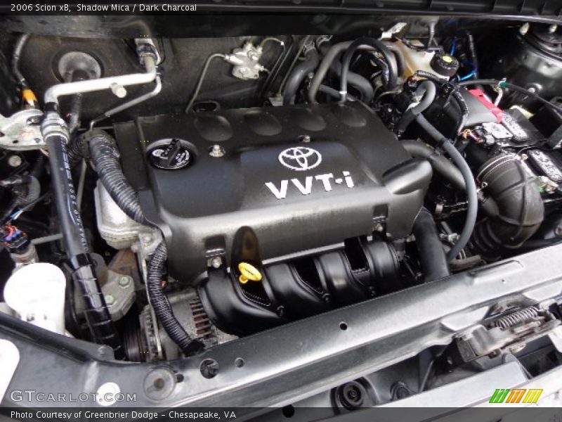  2006 xB  Engine - 1.5L DOHC 16V VVT-i 4 Cylinder