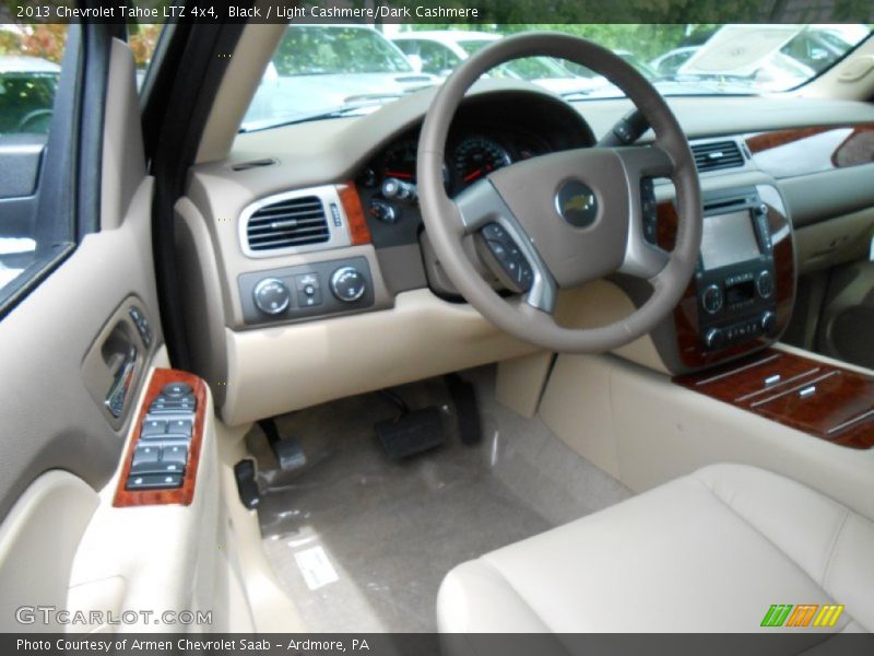 Black / Light Cashmere/Dark Cashmere 2013 Chevrolet Tahoe LTZ 4x4