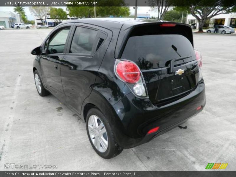 Black Granite / Silver/Silver 2013 Chevrolet Spark LT