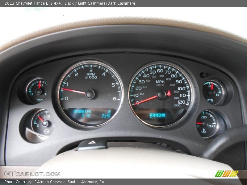 Black / Light Cashmere/Dark Cashmere 2013 Chevrolet Tahoe LTZ 4x4