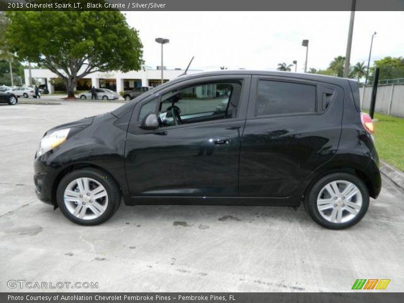 Black Granite / Silver/Silver 2013 Chevrolet Spark LT