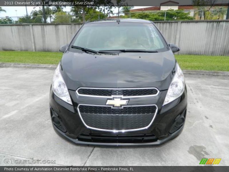 Black Granite / Silver/Silver 2013 Chevrolet Spark LT