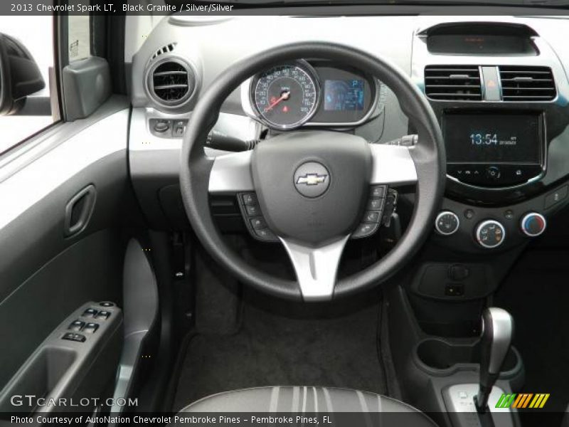 Black Granite / Silver/Silver 2013 Chevrolet Spark LT
