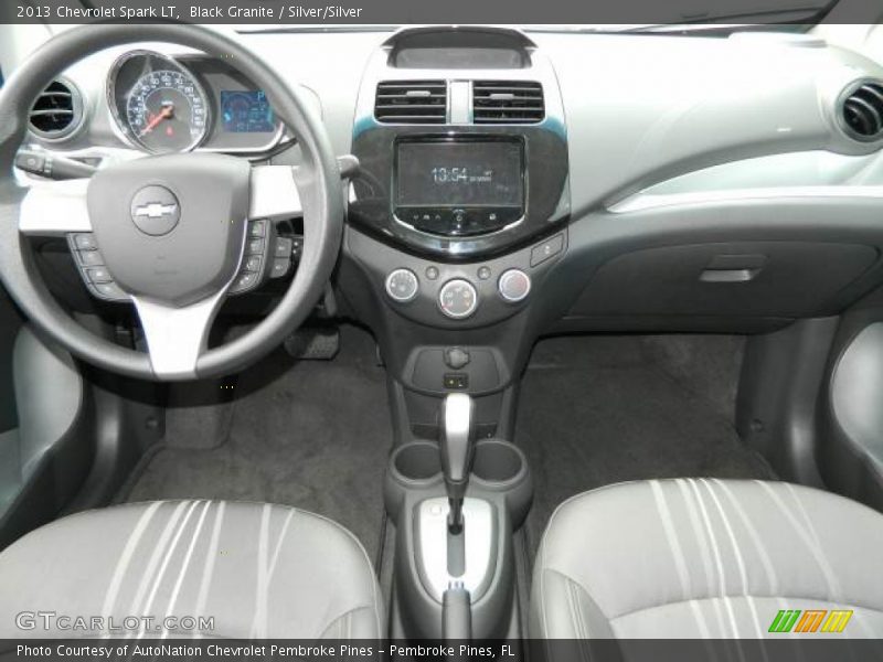 Black Granite / Silver/Silver 2013 Chevrolet Spark LT