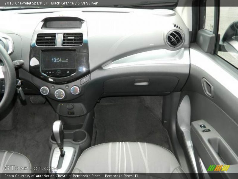 Black Granite / Silver/Silver 2013 Chevrolet Spark LT