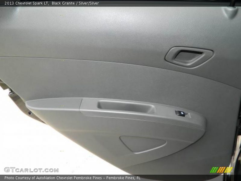 Black Granite / Silver/Silver 2013 Chevrolet Spark LT