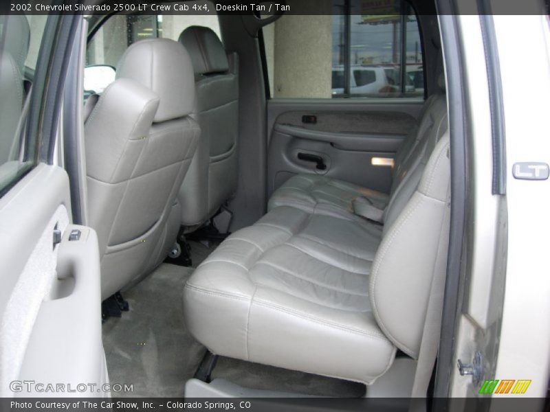 Rear Seat of 2002 Silverado 2500 LT Crew Cab 4x4