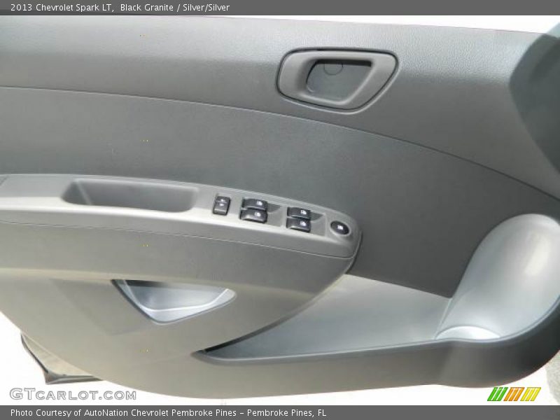 Black Granite / Silver/Silver 2013 Chevrolet Spark LT