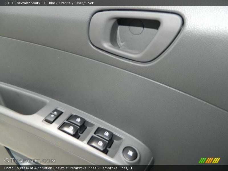 Black Granite / Silver/Silver 2013 Chevrolet Spark LT