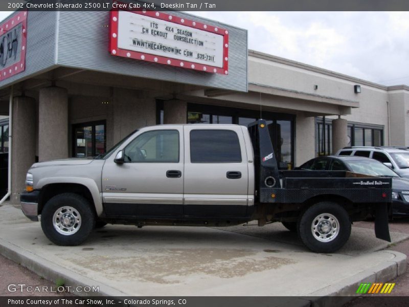 Doeskin Tan / Tan 2002 Chevrolet Silverado 2500 LT Crew Cab 4x4