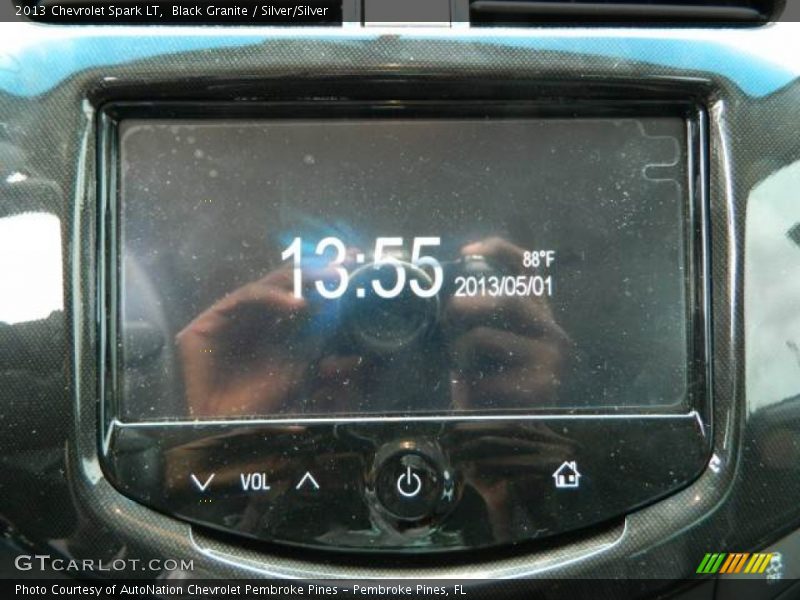 Black Granite / Silver/Silver 2013 Chevrolet Spark LT