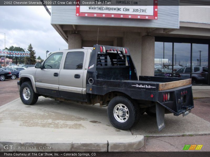 Doeskin Tan / Tan 2002 Chevrolet Silverado 2500 LT Crew Cab 4x4