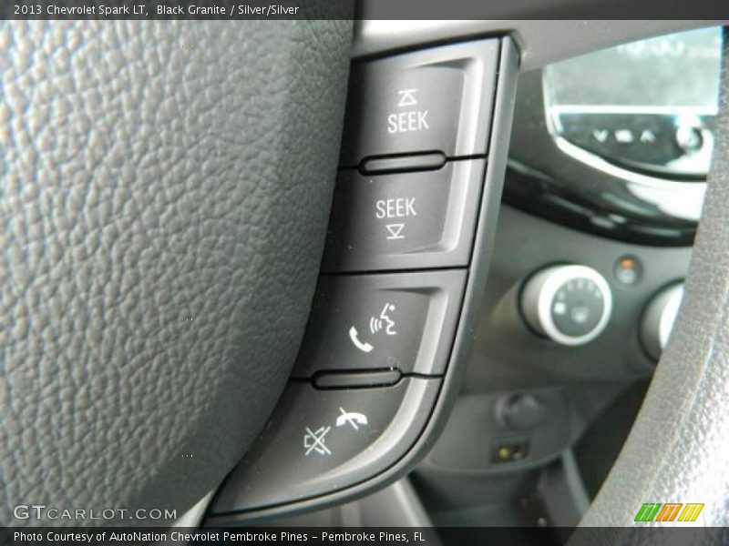 Black Granite / Silver/Silver 2013 Chevrolet Spark LT