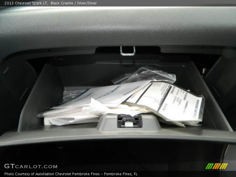 Black Granite / Silver/Silver 2013 Chevrolet Spark LT