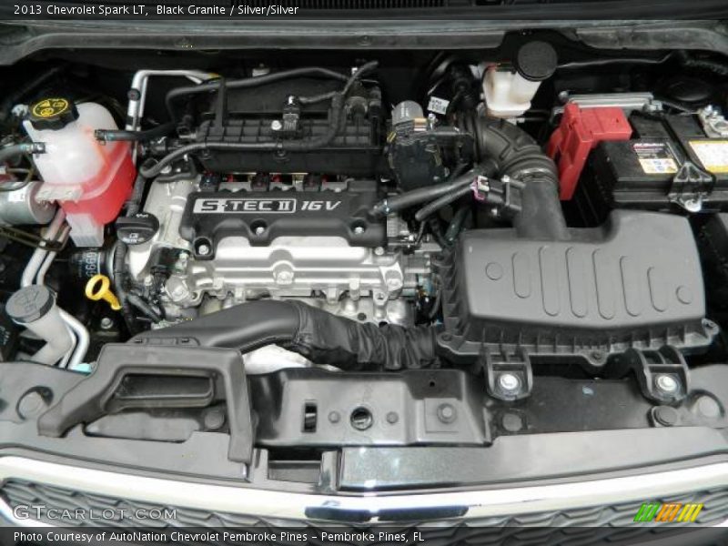 Black Granite / Silver/Silver 2013 Chevrolet Spark LT