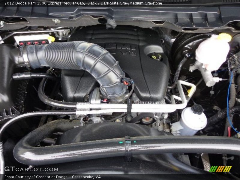 Black / Dark Slate Gray/Medium Graystone 2012 Dodge Ram 1500 Express Regular Cab