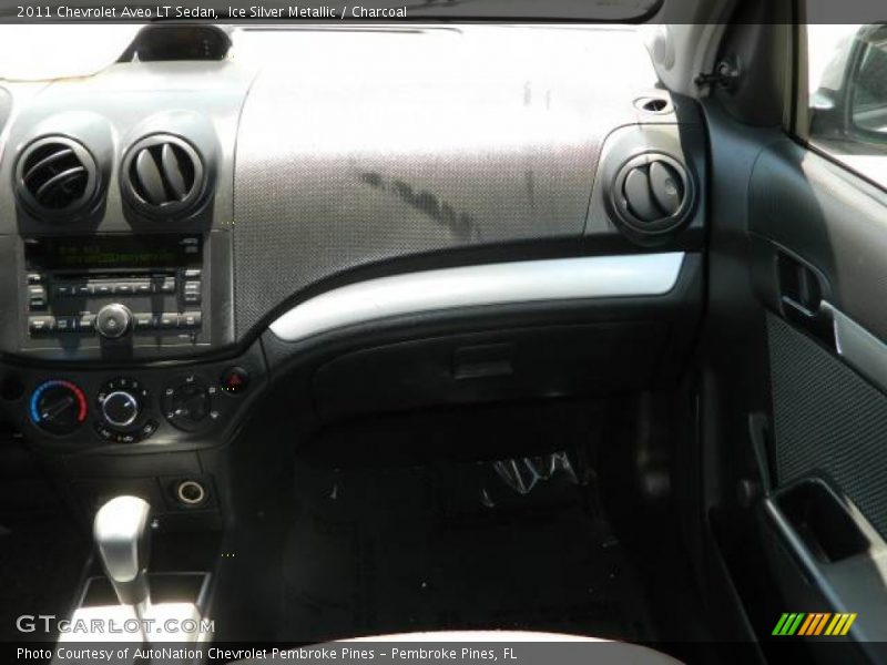 Ice Silver Metallic / Charcoal 2011 Chevrolet Aveo LT Sedan