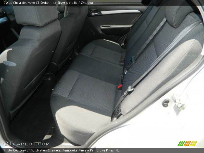 Ice Silver Metallic / Charcoal 2011 Chevrolet Aveo LT Sedan