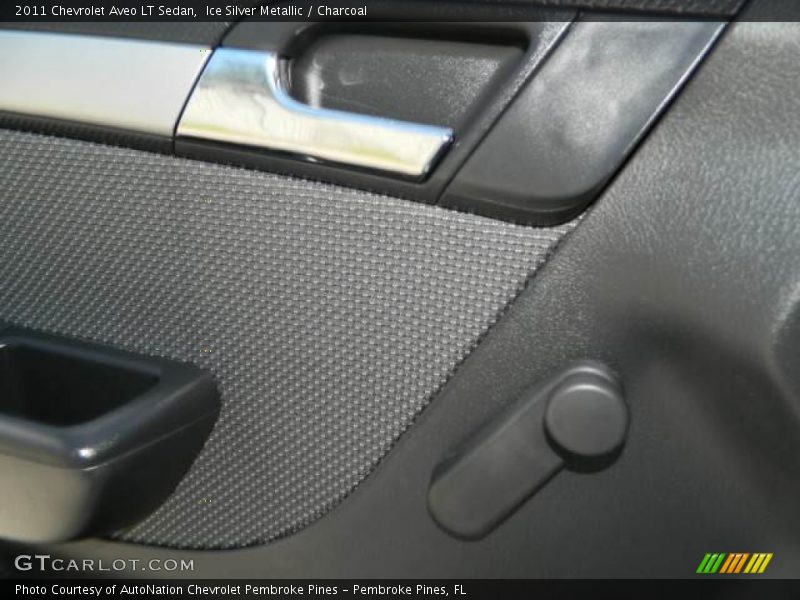 Ice Silver Metallic / Charcoal 2011 Chevrolet Aveo LT Sedan