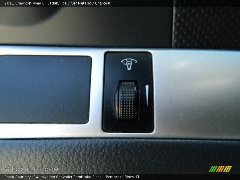 Ice Silver Metallic / Charcoal 2011 Chevrolet Aveo LT Sedan