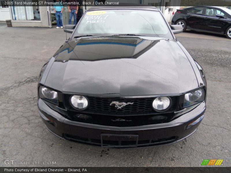 Black / Dark Charcoal 2005 Ford Mustang GT Premium Convertible