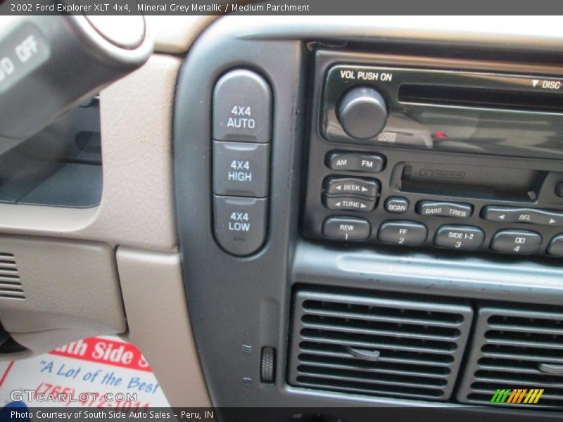 Mineral Grey Metallic / Medium Parchment 2002 Ford Explorer XLT 4x4