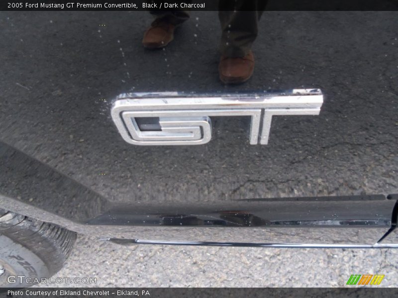 Black / Dark Charcoal 2005 Ford Mustang GT Premium Convertible